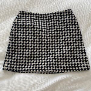 The Limited Houndstooth Skirt